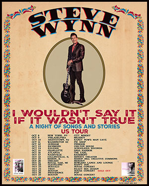 Steve Wynn Book Tour